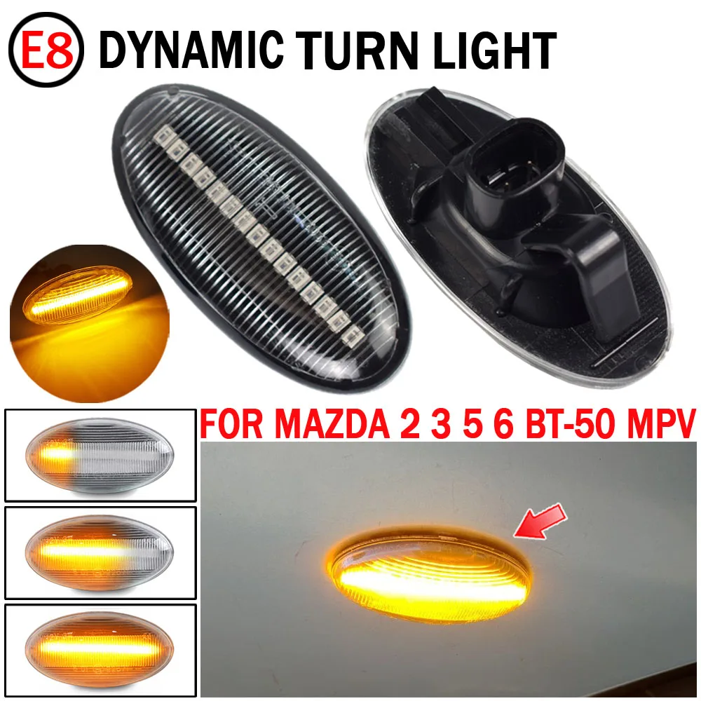2pcs Signal Lamp Led Side Marker Light Side Indicator 12V Panel Lamp Side Repeater For Mazda 2 (DE/DH) 2007-2014
2pcs Signal Lamp Led Side Marker Light Side Indicator 12V Panel Lamp Side Repeater For Mazda 2 (DE/DH) 2007-2014