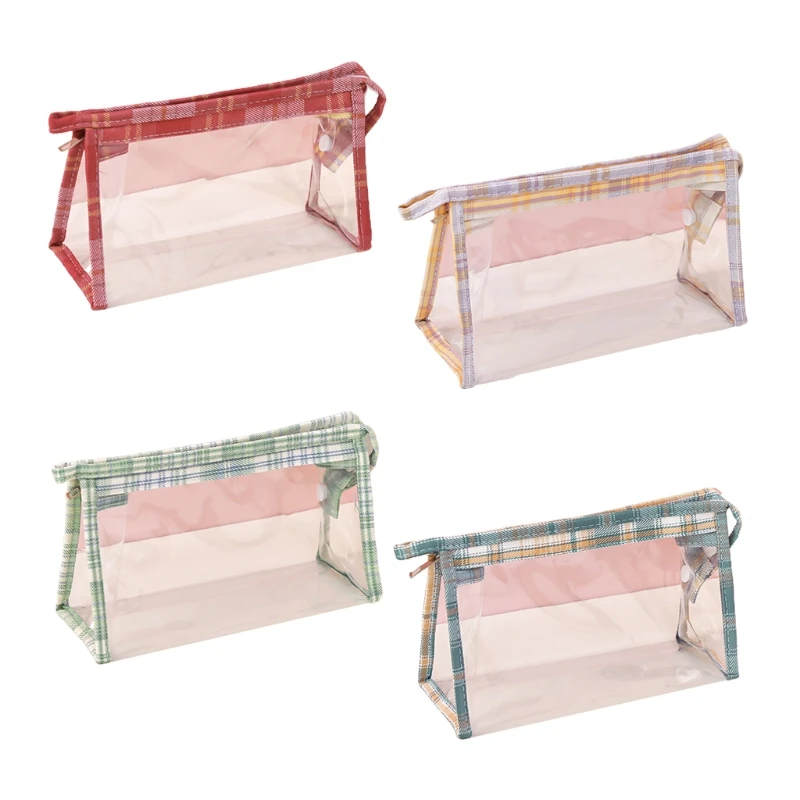 Portable Multi-purpose Clear Cosmetic Organizer Bag Clear Pencil Pouch Large Zippred Pocket Waterproof for School Travel
Portable Multi-purpose Clear Cosmetic Organizer Bag Clear Pencil Pouch Large Zippred Pocket Waterproof for School Travel