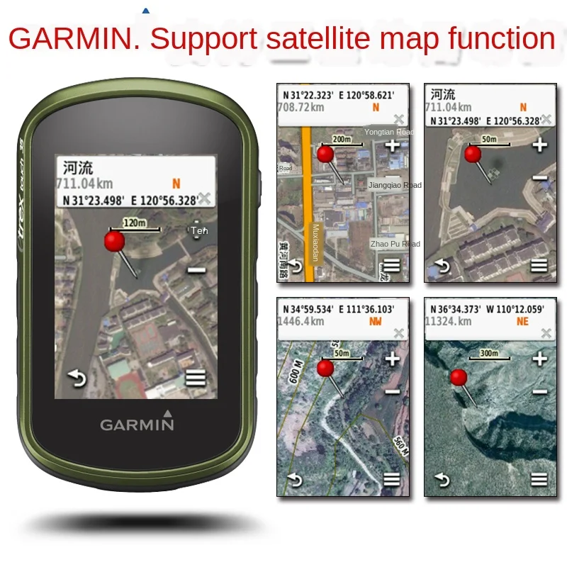 

Garmin Cumming eTrex Touch 35, двойной спутник, уличный GPS-навигатор, Ручное позиционирование