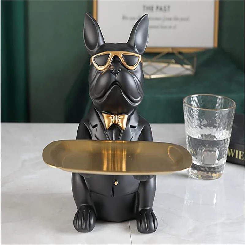 Creative Gift Bulldog Sculpture Table Decoration Ornament Desk Storage Statue Decorative Coin Bank Home Room Decor Figurine
Creative Gift Bulldog Sculpture Table Decoration Ornament Desk Storage Statue Decorative Coin Bank Home Room Decor Figurine
