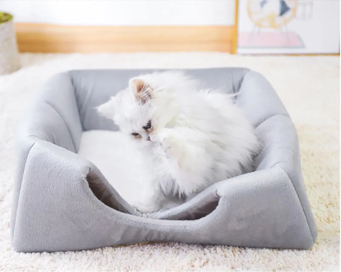 Cat bed Kennel Dog lovely Cat House Sleeping Bag Crystal Velvet Puppy Cushion Mat
Cat bed Kennel Dog lovely Cat House Sleeping Bag Crystal Velvet Puppy Cushion Mat