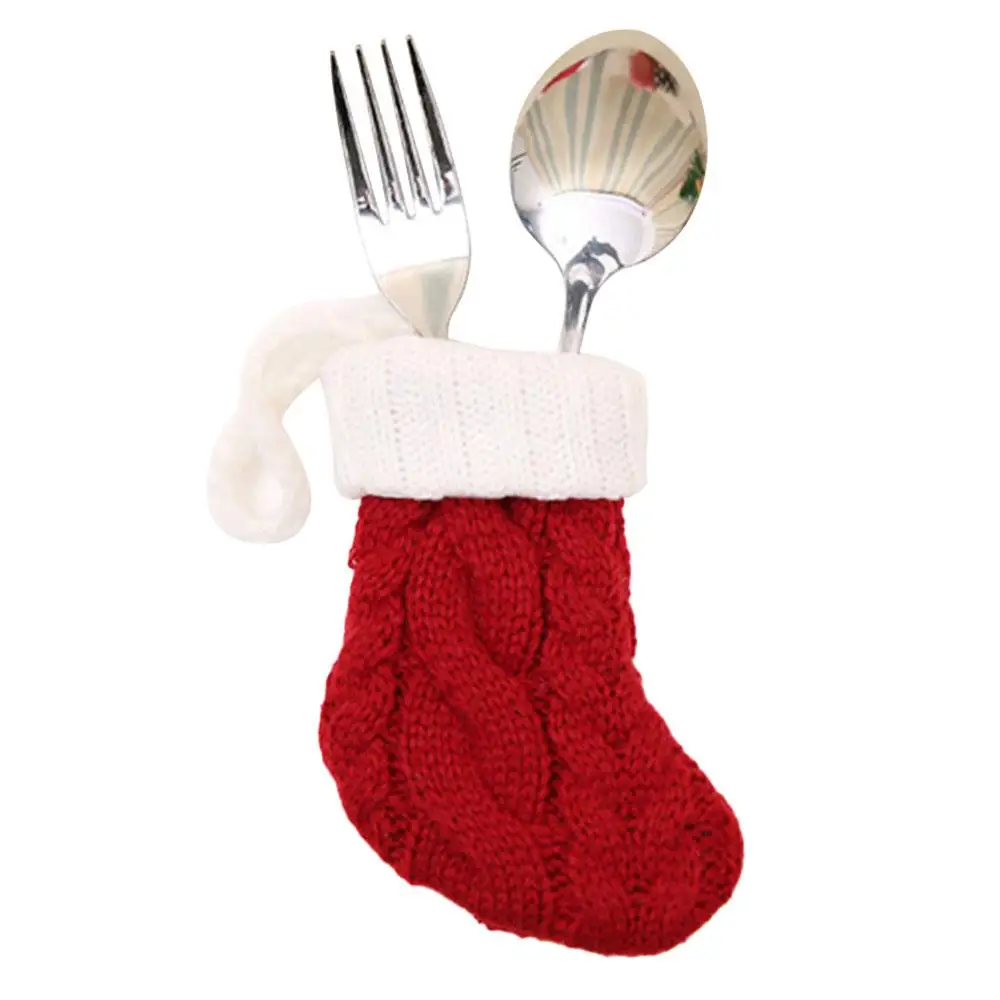 Christmas Socks Fork Spoon Cover Knife and Fork Cover Christmas Fork Cover Tableware Decorations Dustproof Holder Dustproof
Christmas Socks Fork Spoon Cover Knife and Fork Cover Christmas Fork Cover Tableware Decorations Dustproof Holder Dustproof