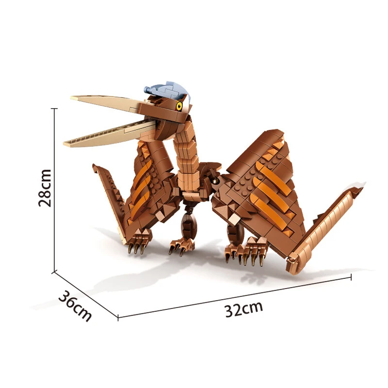 Mailackers Jurassic Dinosaur Action Figures Pterosauria Park Jungle World Fossil Skeleton Model Building Block Toys for Children
Mailackers Jurassic Dinosaur Action Figures Pterosauria Park Jungle World Fossil Skeleton Model Building Block Toys for Children