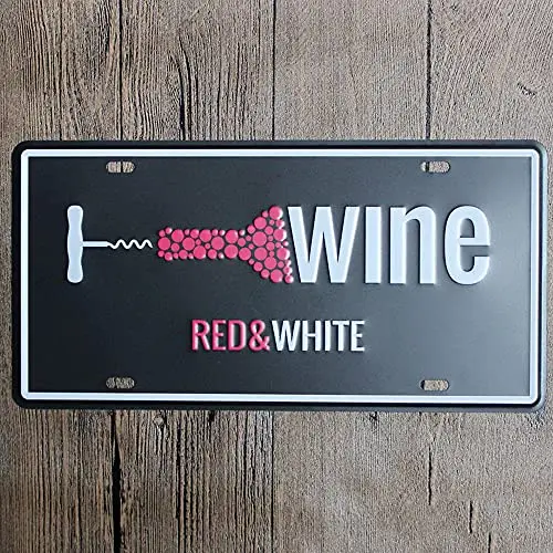 Free Pintree Original Vintage Design Red and White Wine Tin Metal Signs Wall Art | Thick Tinplate Print Poster Wall Decoration f
Free Pintree Original Vintage Design Red and White Wine Tin Metal Signs Wall Art | Thick Tinplate Print Poster Wall Decoration f