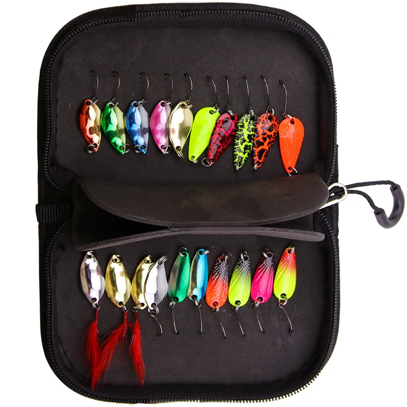 20 Pcs Baits Jig Shone Metal Sequin Trout metal jigging lure Spinner Spoon Metal Bait Fishing Lure Set Wobblers Crank
20 Pcs Baits Jig Shone Metal Sequin Trout metal jigging lure Spinner Spoon Metal Bait Fishing Lure Set Wobblers Crank