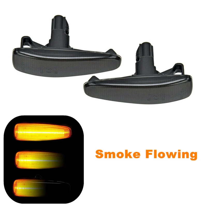 2pcs Clear Smoke Led Dynamic Side Marker Light Sequential Blinker Turn Signal Light Amber 8351A001 For Mistubish Lancer EVO X
2pcs Clear Smoke Led Dynamic Side Marker Light Sequential Blinker Turn Signal Light Amber 8351A001 For Mistubish Lancer EVO X