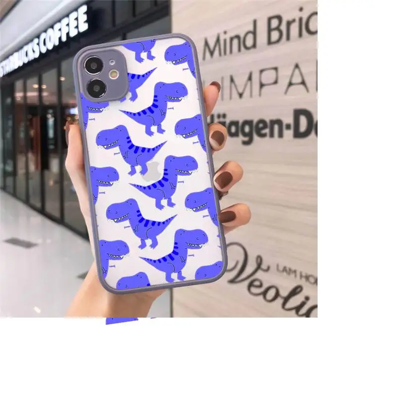 Cute Dinosaur soft shell Phone Cases matte transparent For iphone 7 8 11 12 plus mini x xs xr pro max cover
Cute Dinosaur soft shell Phone Cases matte transparent For iphone 7 8 11 12 plus mini x xs xr pro max cover