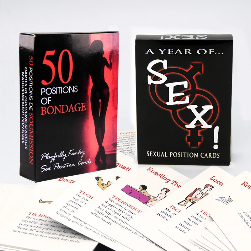 Oracle Tarot Cards 50 Positions Of Bondage Interactive Board Card Game Toy English Divination Tarot Family Party Playing Cards 
Oracle Tarot Cards 50 Positions Of Bondage Interactive Board Card Game Toy English Divination Tarot Family Party Playing Cards