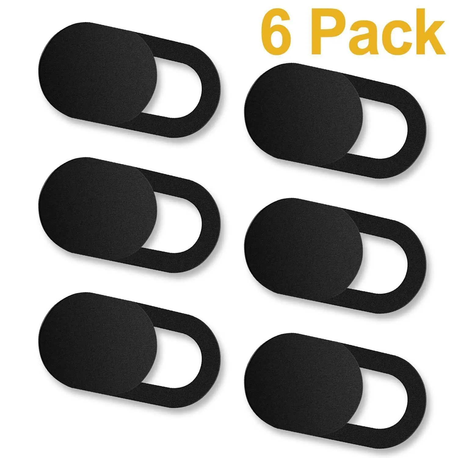 6 Pack Ultra Thin WebCam Cover Shutter Magnet Slider Camera Cover for Macbook Pro Laptops Phone Lens Web Cam Privacy Sticker
6 Pack Ultra Thin WebCam Cover Shutter Magnet Slider Camera Cover for Macbook Pro Laptops Phone Lens Web Cam Privacy Sticker