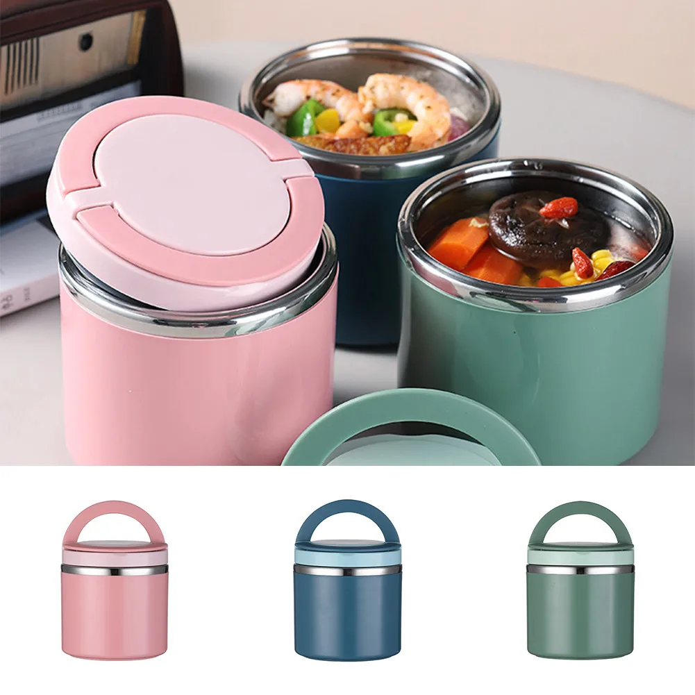 1000Ml Portable Breakfast Cup Soup Cup Insulation Stainless Steel Lunch Box Food Container Insulation Office School Dinnerware
1000Ml Portable Breakfast Cup Soup Cup Insulation Stainless Steel Lunch Box Food Container Insulation Office School Dinnerware