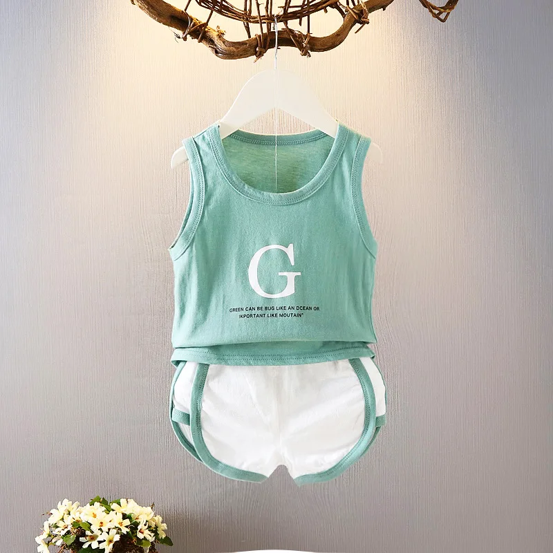 Boys fashion casual vest shorts suit Boys cotton sleeveless vest shorts suit Boys summer cool sports suit Boy cool suit 
Boys fashion casual vest shorts suit Boys cotton sleeveless vest shorts suit Boys summer cool sports suit Boy cool suit
