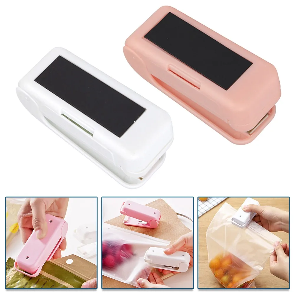 Kitchen Accessories Tools Mini Portable Food Clip Heat Sealing Machine Sealer Home Snack Bag Sealer Kitchen Utensils Gadget Item
Kitchen Accessories Tools Mini Portable Food Clip Heat Sealing Machine Sealer Home Snack Bag Sealer Kitchen Utensils Gadget Item