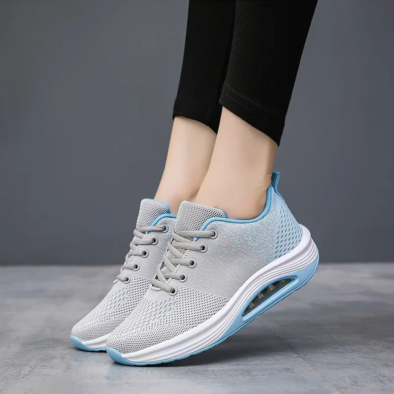 Women Sneakers Comfortable Breathable Casual Shoes Shock Absorption Air Cushion Non-Slip Running Shoes zapatillas mujer zapatos
Women Sneakers Comfortable Breathable Casual Shoes Shock Absorption Air Cushion Non-Slip Running Shoes zapatillas mujer zapatos