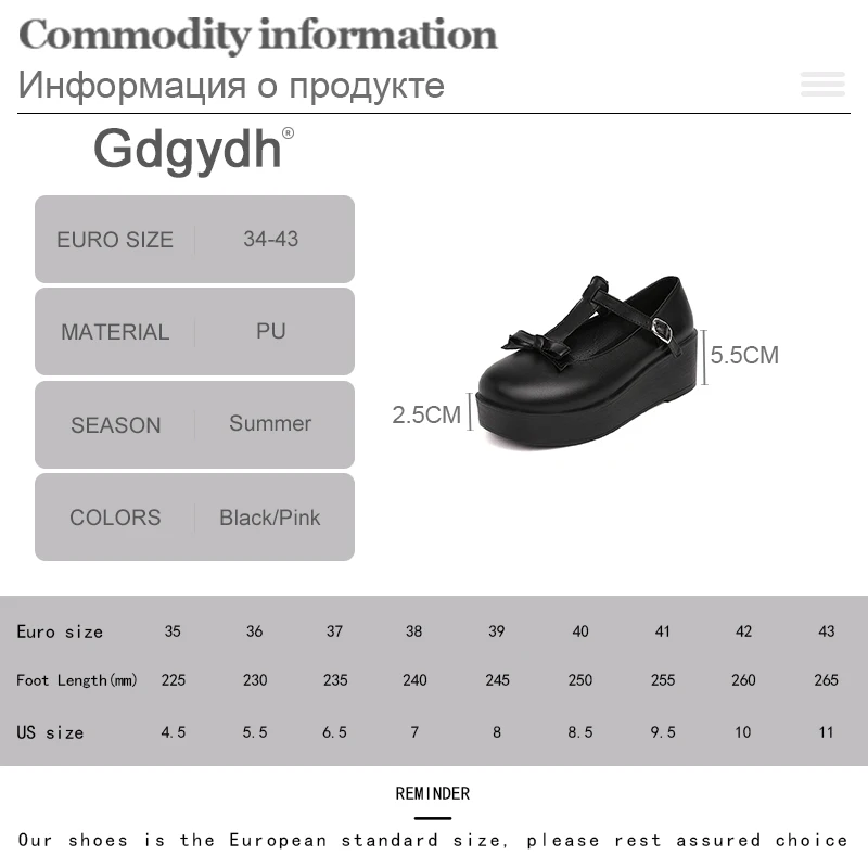 Gdgydh Fashion Women T-strap Buckles Single Shoes Wedges Middle Heels Patent Leather Japanese Style Girls Pumps Cosplay Shoes
Gdgydh Fashion Women T-strap Buckles Single Shoes Wedges Middle Heels Patent Leather Japanese Style Girls Pumps Cosplay Shoes