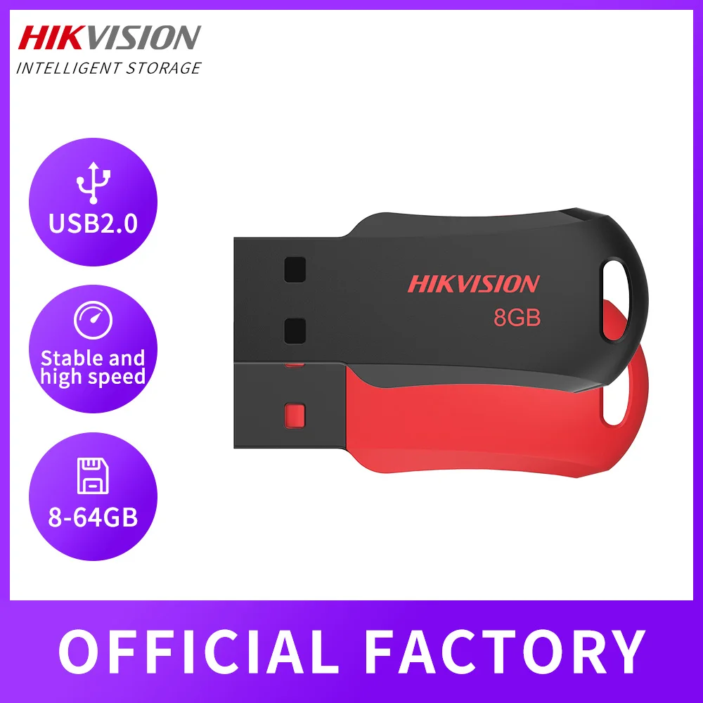 

HIKVISION Mini Pen Drive USB flash Drive Memory Stick USB2.0 8GB 16GB 32GB 64GB pendrive флешка u disk memoria cel usb stick