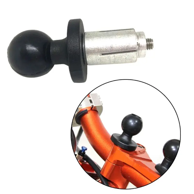 Aluminum Base Rubber Motorcycle Bike Mount Black Fork Stem Base with Ball Head for Ball Mount Adapter
Aluminum Base Rubber Motorcycle Bike Mount Black Fork Stem Base with Ball Head for Ball Mount Adapter