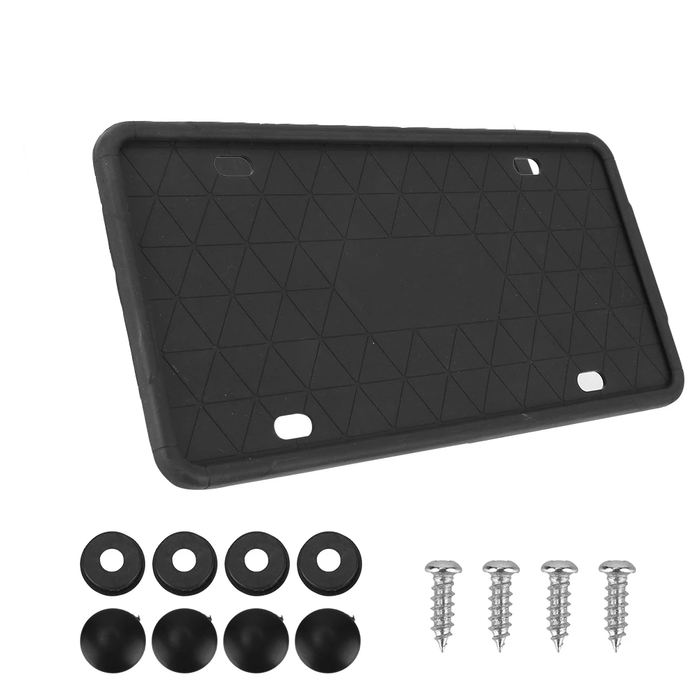 LEEPEE For US Canada Car Automobile License Plate Cover With Drainage Holes Silicone License Plate Frame Car Styling
LEEPEE For US Canada Car Automobile License Plate Cover With Drainage Holes Silicone License Plate Frame Car Styling