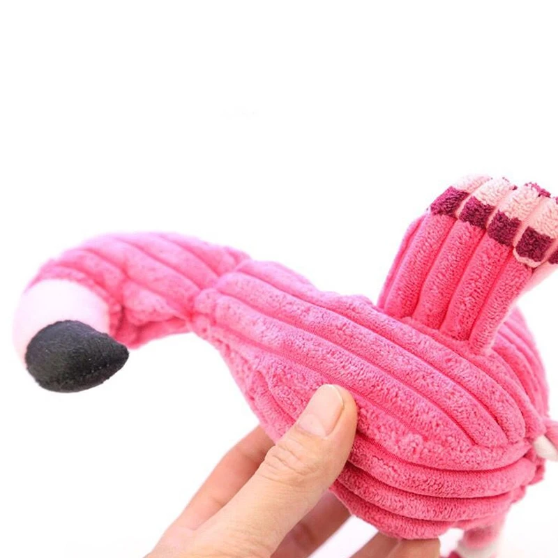 Cute Plush Flamingo Pet Dogs Bite Chew Toys Chihuahua/Yorkshire/Bulldog/Pug/Corgi Small Dog Interactive /Squeaky Sound Toy
Cute Plush Flamingo Pet Dogs Bite Chew Toys Chihuahua/Yorkshire/Bulldog/Pug/Corgi Small Dog Interactive /Squeaky Sound Toy