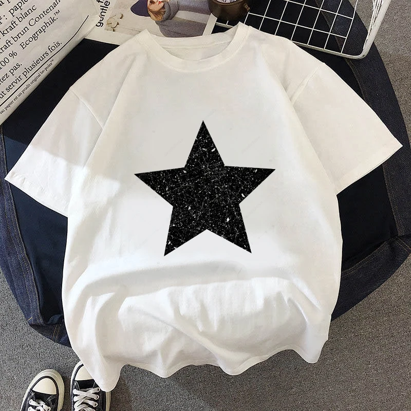 Graphic tees tops Star theme tshirts women funny t shirt O-neck T-shirt Vintage Ullzang Mujer_T-Shirt
Graphic tees tops Star theme tshirts women funny t shirt O-neck T-shirt Vintage Ullzang Mujer_T-Shirt