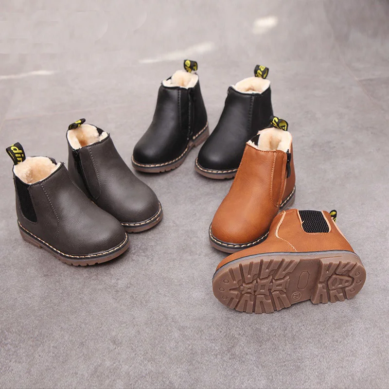 2022new winterchildren's shoesPU leather waterproof Martin boots childrensnow boots girls boys rubber boots fashion sports shoes
2022new winterchildren's shoesPU leather waterproof Martin boots childrensnow boots girls boys rubber boots fashion sports shoes