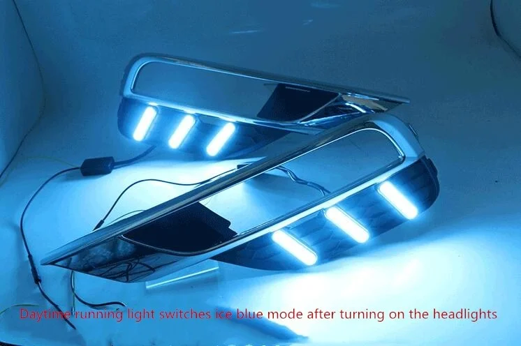 Eosuns Led Drl Daytime Running Light for Honda Crv 2015-2016 with Dynamic Moving Yellow Turn Signal and Blue Night Light
Eosuns Led Drl Daytime Running Light for Honda Crv 2015-2016 with Dynamic Moving Yellow Turn Signal and Blue Night Light