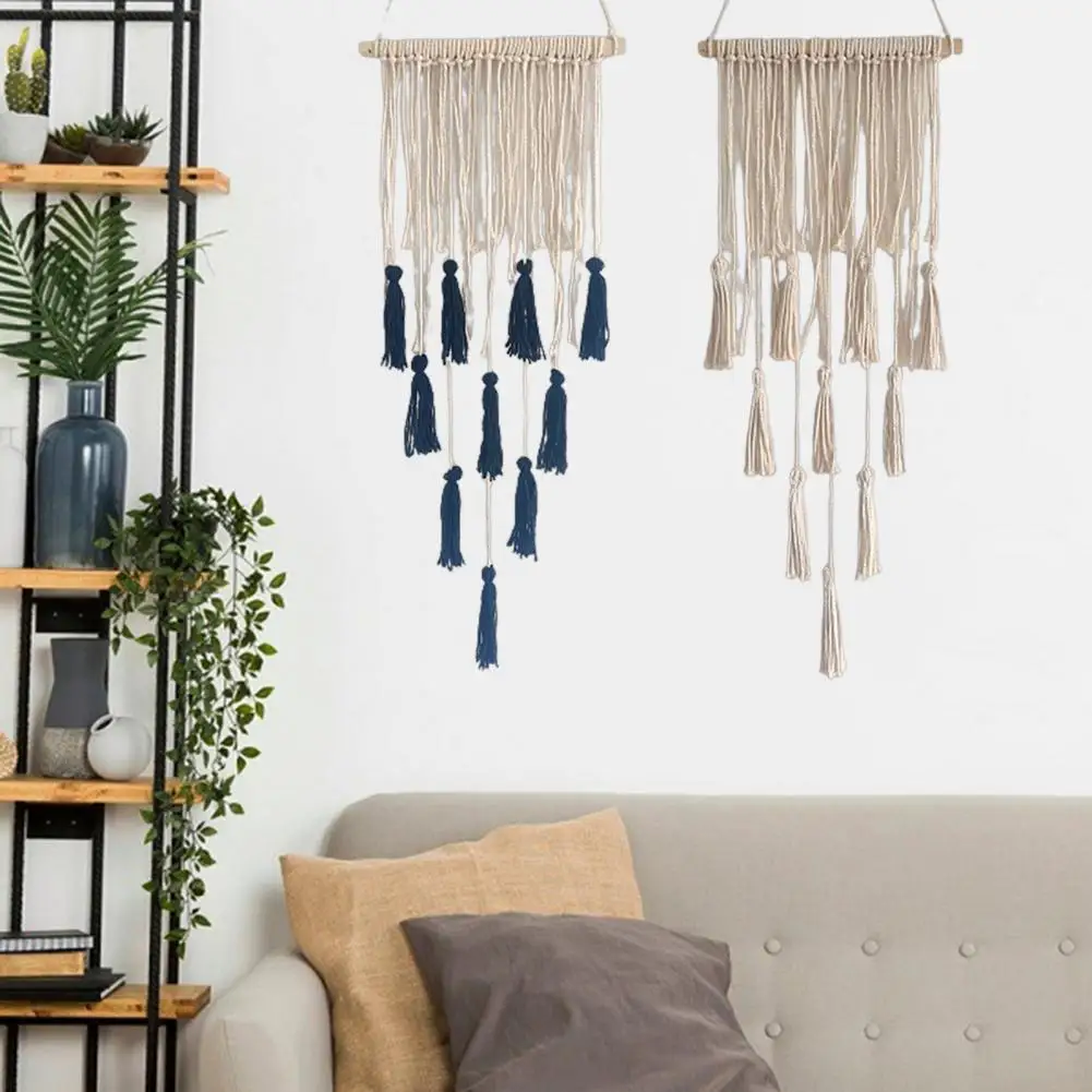 Macrame Tapestry Ornamental Boho Style Wall Hanging Design Small Woven Tapestry Wall Art Decor for Home
Macrame Tapestry Ornamental Boho Style Wall Hanging Design Small Woven Tapestry Wall Art Decor for Home