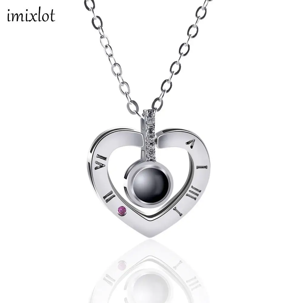 New Necklace Love Memory Projection Necklace 100 Languages I Love You Necklace Female Creative Necklace Jewelry
New Necklace Love Memory Projection Necklace 100 Languages I Love You Necklace Female Creative Necklace Jewelry