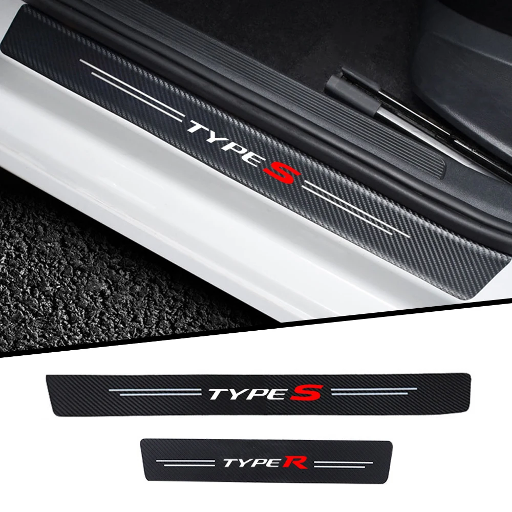 4pcs car sticker carbon fiber texture threshold strip Decoration modification For Honda TYPES TYPER car Accessories
4pcs car sticker carbon fiber texture threshold strip Decoration modification For Honda TYPES TYPER car Accessories