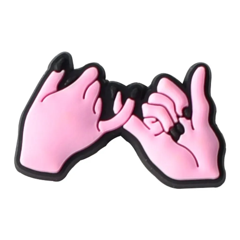 1 pcs Pink Girl Cute Shoes Charms Rose Love Letter Pull Hook Ring Shoes Accessories Decoration Fit Croc Jibz Kids Gifts
1 pcs Pink Girl Cute Shoes Charms Rose Love Letter Pull Hook Ring Shoes Accessories Decoration Fit Croc Jibz Kids Gifts