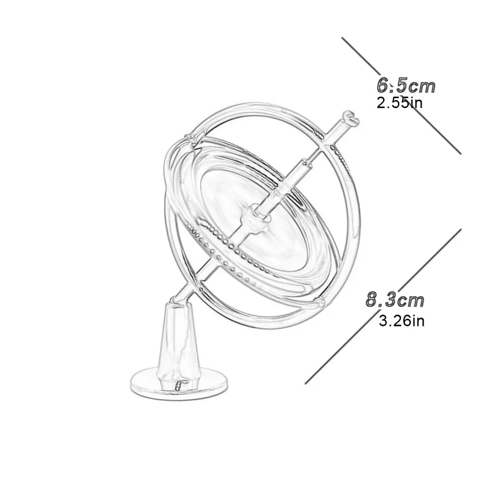 Metal Gyroscope Anti-Gravity Adult Decompression Artifact Teaching Toy Rotation Balance Black Technology Mechanical Gyroscope
Metal Gyroscope Anti-Gravity Adult Decompression Artifact Teaching Toy Rotation Balance Black Technology Mechanical Gyroscope