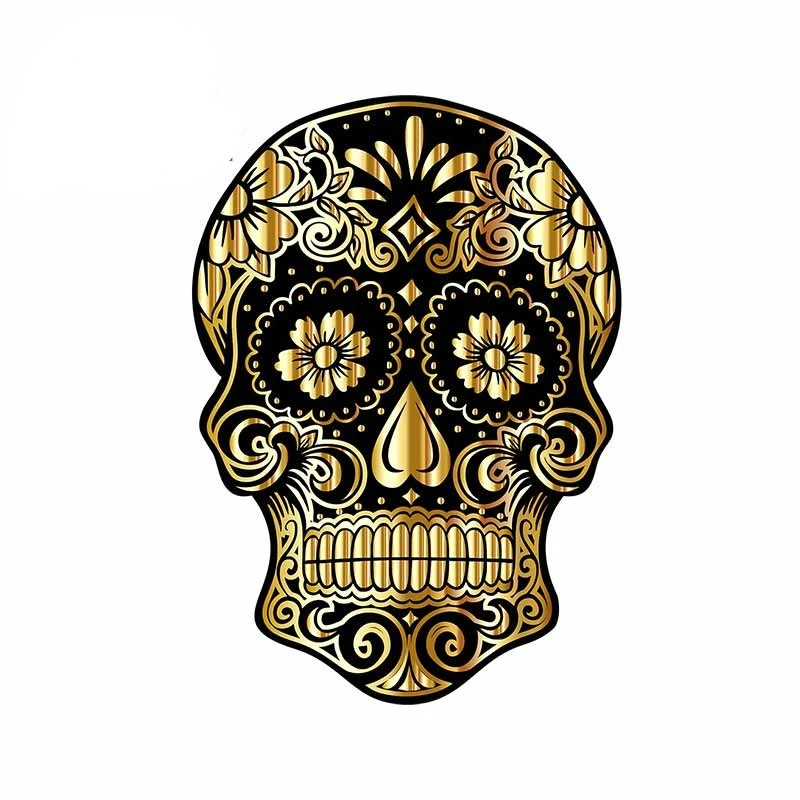 Scary Evil Sugar Skull Repair Car Decal Waterproof Sunscreen Decals Car Motorcycle Vinyl Quality Material Decoration Kk13*9cm
Scary Evil Sugar Skull Repair Car Decal Waterproof Sunscreen Decals Car Motorcycle Vinyl Quality Material Decoration Kk13*9cm