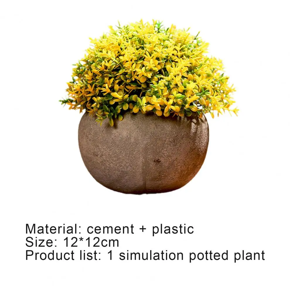 Simulation Potted Fresh Home Decoration Plastic Rural Grass Ball Fake Bonsai for Living Room brise vue jardin exterieur
Simulation Potted Fresh Home Decoration Plastic Rural Grass Ball Fake Bonsai for Living Room brise vue jardin exterieur