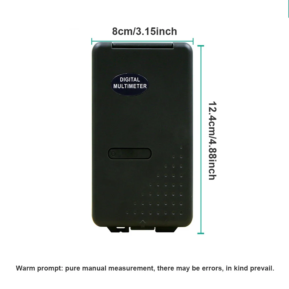 Digital Multimeter Mini Pocket Autoranging Digital Multimeter VC921 Handheld Capacitance Resistance Frequency Tester Tool
Digital Multimeter Mini Pocket Autoranging Digital Multimeter VC921 Handheld Capacitance Resistance Frequency Tester Tool