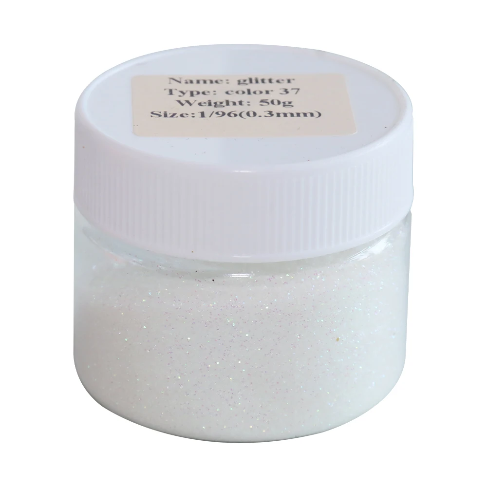 White Glitter Powder Pearl Pigments Acrylic Glittery Paints No.37 for Automotive Ceramic Glass Nails 
White Glitter Powder Pearl Pigments Acrylic Glittery Paints No.37 for Automotive Ceramic Glass Nails