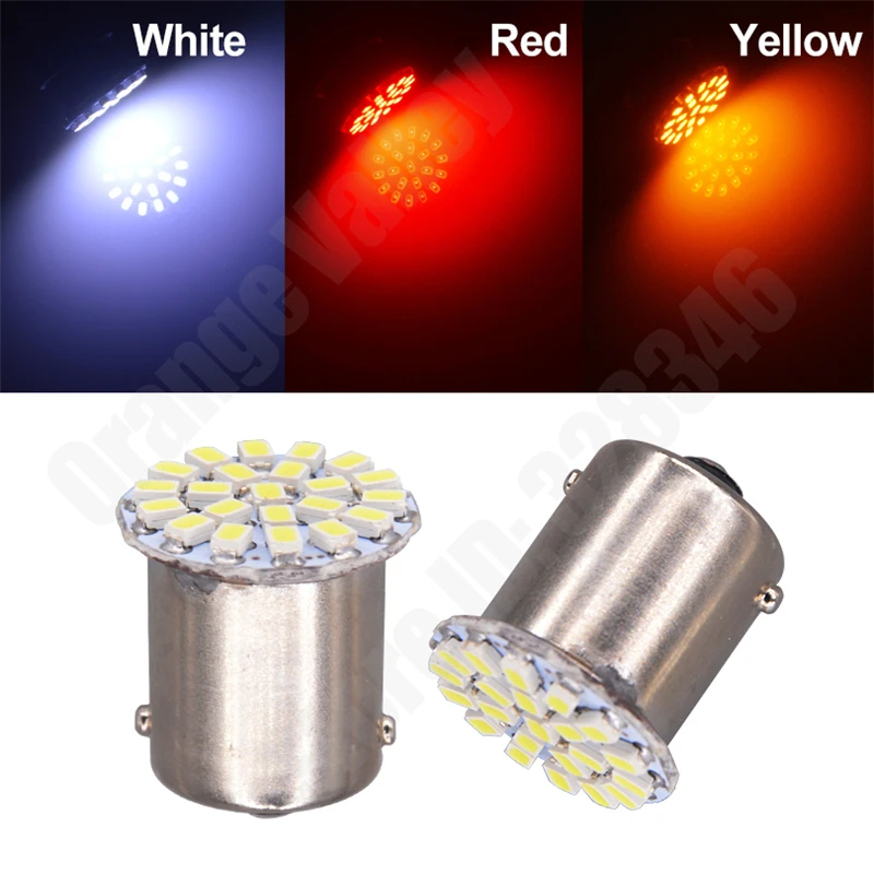500x Wholesale BA15S P21W 1156 22 LED 1206 SMD Car Auto Tail Side Indicator Lights Parking Lamp Bulb White 12V 24V
500x Wholesale BA15S P21W 1156 22 LED 1206 SMD Car Auto Tail Side Indicator Lights Parking Lamp Bulb White 12V 24V