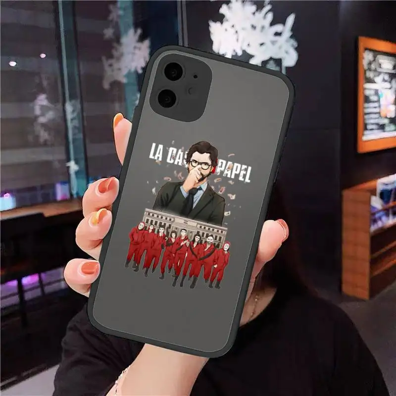 Money Heist Phone Case For iphone 12 11 8 7 plus mini x xs xr pro max matte transparent cover
Money Heist Phone Case For iphone 12 11 8 7 plus mini x xs xr pro max matte transparent cover