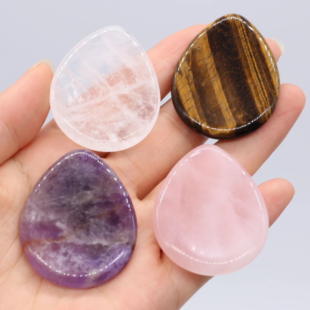New Natural Stone Drop Shape Thumb Stone Wangyou Stone Healing Stone Meridian Massage Facial Scraping Plate Firming Face 45x35mm
New Natural Stone Drop Shape Thumb Stone Wangyou Stone Healing Stone Meridian Massage Facial Scraping Plate Firming Face 45x35mm