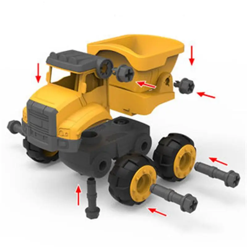 4pcs Construction Toy Engineering Car Fire truck Screw Build
4pcs Construction Toy Engineering Car Fire truck Screw Build