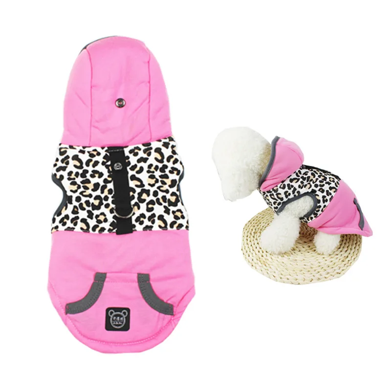 New Dog Clothes Autumn And Winter Models Quilted Padded Hooded Pet Clothing Dog Coat
New Dog Clothes Autumn And Winter Models Quilted Padded Hooded Pet Clothing Dog Coat