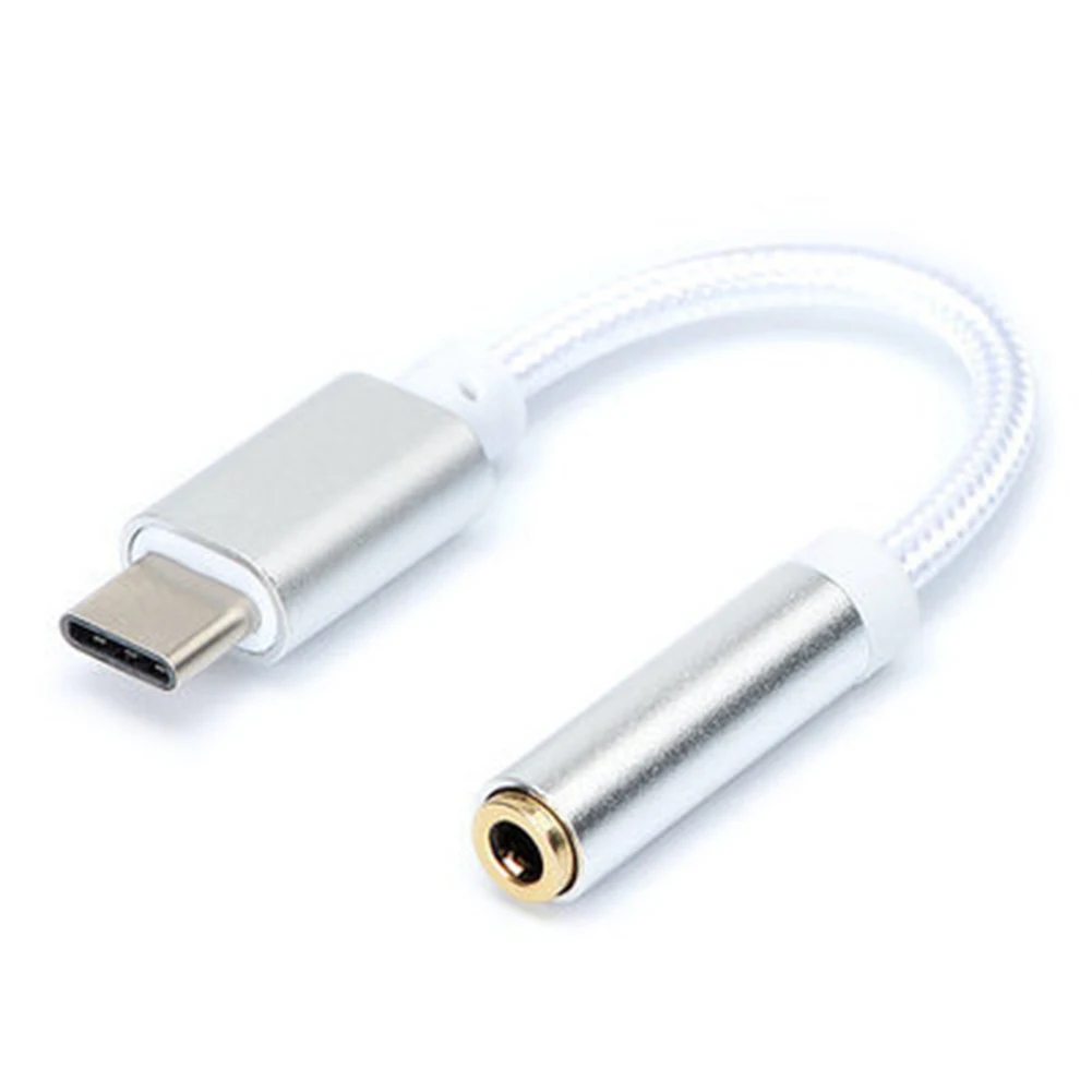TypeC To 3.5mm Phone Accessory Practical Headphone Jack Audio Cable Lightweight Mini Portable Adapter Converter Aluminum Alloy | Мобильные