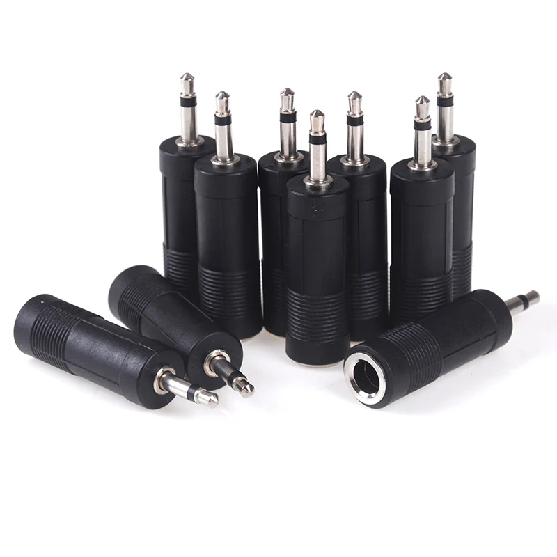 2/5/10Pcs 1/8 3.5mm Male Plug To 1/4 6.35mm Female Jack Mono Adapter Connector Convertor High Quality
2/5/10Pcs 1/8 3.5mm Male Plug To 1/4 6.35mm Female Jack Mono Adapter Connector Convertor High Quality