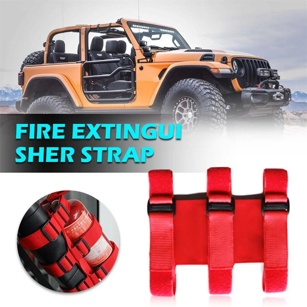 1PC Car Fire Extinguisher Roll Bar Holder Mount Bracket Strap For Jeep Wrangler Car Accessories Fire Extinguisher Holder
1PC Car Fire Extinguisher Roll Bar Holder Mount Bracket Strap For Jeep Wrangler Car Accessories Fire Extinguisher Holder