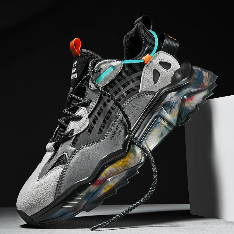 Fashion Men's Sneakers Breathable Casual Shoes High Quality Tenis Chunky Shoes Oudoor Wear-resistant Reflective Shoes Zapatillas
Fashion Men's Sneakers Breathable Casual Shoes High Quality Tenis Chunky Shoes Oudoor Wear-resistant Reflective Shoes Zapatillas