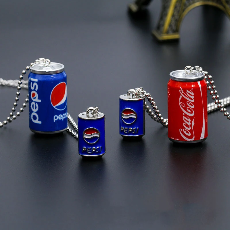 Couple necklace Ladies accessories Valentine's Day present 2021 New Hip Hop Necklace Three-dimensional Cans Simulation Coke Pend
Couple necklace Ladies accessories Valentine's Day present 2021 New Hip Hop Necklace Three-dimensional Cans Simulation Coke Pend