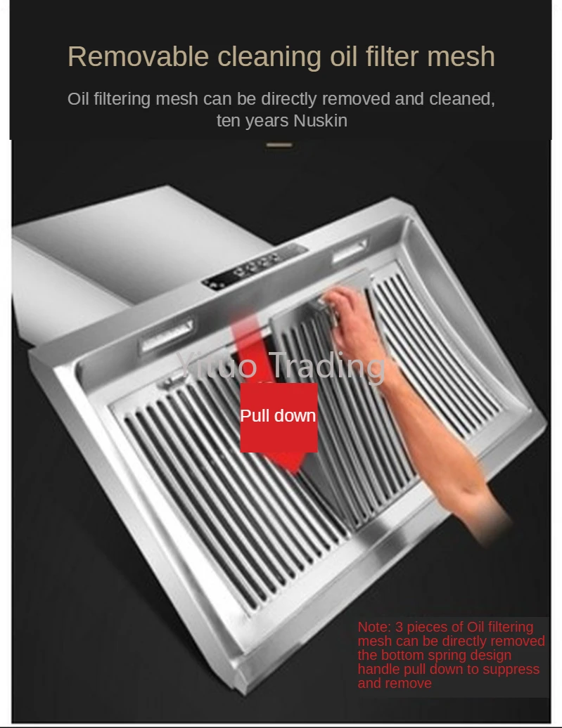A Side Suction Type Range Hood Integrated Household Double Motor Rental House Smoke Machine Automatic Cleaning and Suction
A Side Suction Type Range Hood Integrated Household Double Motor Rental House Smoke Machine Automatic Cleaning and Suction