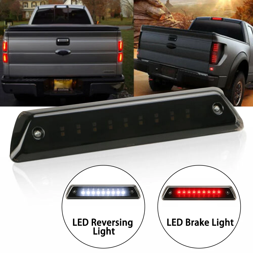 Waterproof Car Brake Light LED Smoke Rear Reverse Bulb Lights high mount third brake light Lamp For 2009-2014 Ford F-150
Waterproof Car Brake Light LED Smoke Rear Reverse Bulb Lights high mount third brake light Lamp For 2009-2014 Ford F-150
