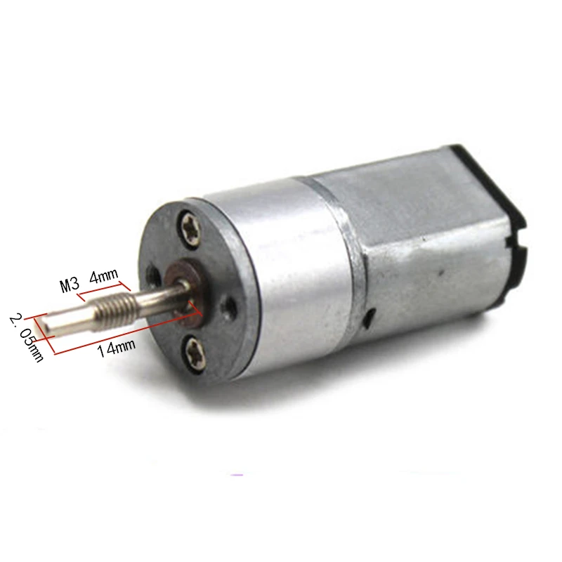 2pcs Mini 030 DC Metal Gear Motor Shaft Length 14mm Electric 3V 6V 250rpm 500rpm Reduction Speed Science Engine Model Car Boat
2pcs Mini 030 DC Metal Gear Motor Shaft Length 14mm Electric 3V 6V 250rpm 500rpm Reduction Speed Science Engine Model Car Boat