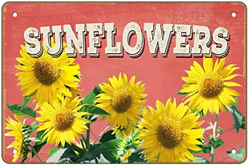 Muatoo Tin Sign 8x12 inches Six Sunflowers Retro Vintage Tin Bar Sign Country Farm Sunflower Kitchen Wall Home Decor
Muatoo Tin Sign 8x12 inches Six Sunflowers Retro Vintage Tin Bar Sign Country Farm Sunflower Kitchen Wall Home Decor