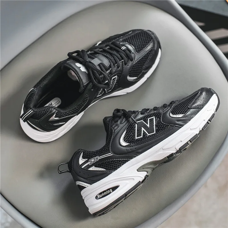 High Quality Men's Running Shoes Couple Breathable Classic Casual Sneakers Comfortable And Soft Ladies Jogging Sneakers 530
High Quality Men's Running Shoes Couple Breathable Classic Casual Sneakers Comfortable And Soft Ladies Jogging Sneakers 530