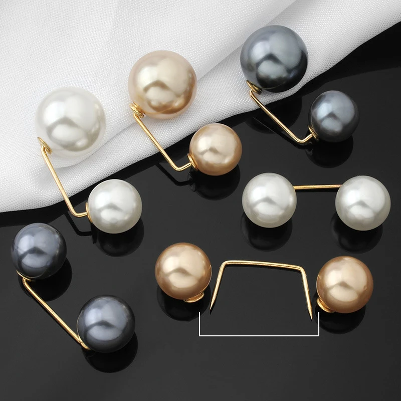 2pcs Female Brooch Skirt Waist Pearl Button One Word Pin Simple Small Pin Fixed Button Blouse Sweater Accessories
2pcs Female Brooch Skirt Waist Pearl Button One Word Pin Simple Small Pin Fixed Button Blouse Sweater Accessories